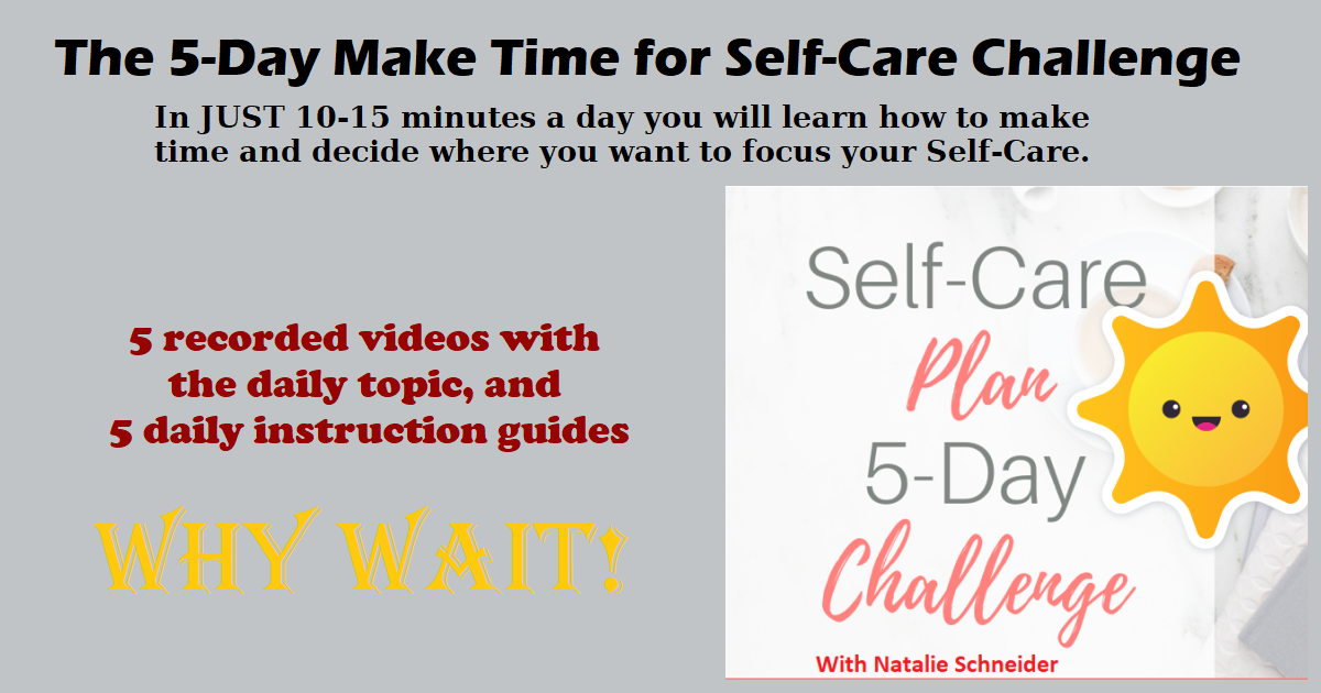 The 5 Day Challenge to conquer Work/Life balance and your Self-Care